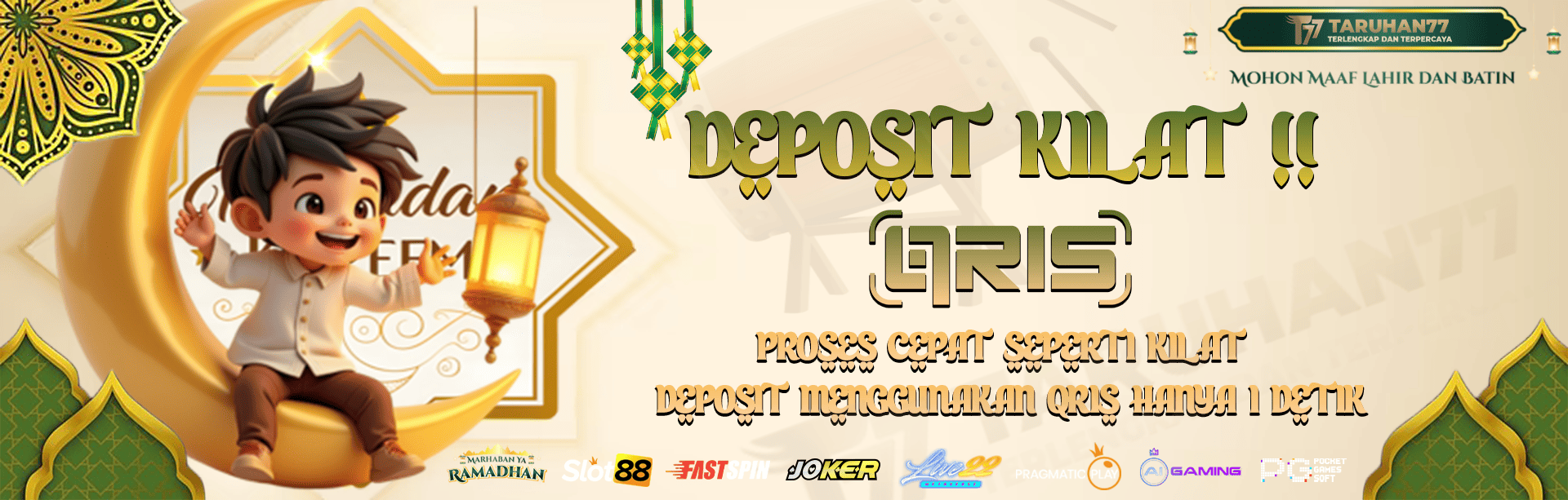 TARUHAN77 - DEPOSIT MUDAH DAN CEPAT DENGAN QRIS